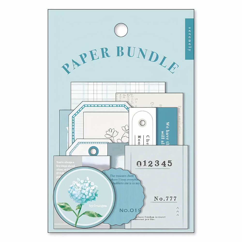 samolepky mind wave kolekce paper bundle - mint